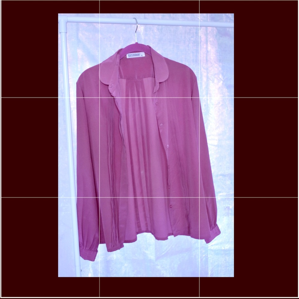 Pink blouse